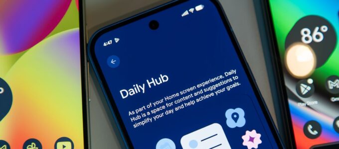 Jak aktivovat a používat Daily Hub na Pixelu 10