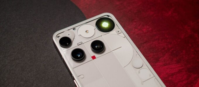 Nothing Phone 3: Velký upgrade fotoaparátu!