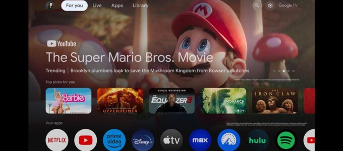 Redesign Google TV: Nová podoba domovské obrazovky ve zkoušce