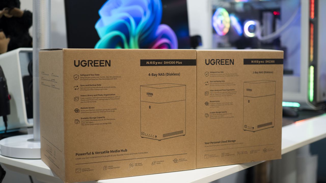Cenově dostupné NAS modely: UGREEN DH2300 a DH4300 Plus