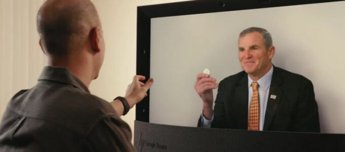 Google Beam: 3D video hovory pro vojenské rodiny díky AI