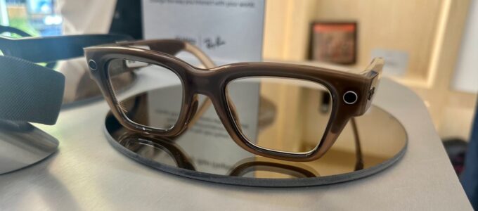 Meta Ray-Ban displeje se objevují na nečekaném místě