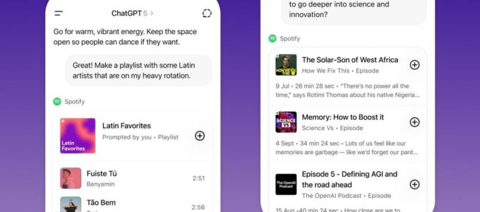 Spotify v ChatGPT: Tvorba playlistů na Androidu bez námahy