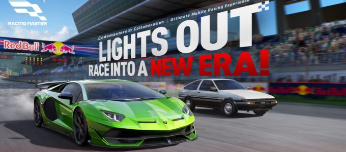 Mobilní závodní hra Racing Master