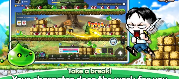 Nová mobilní hra MapleStory: Idle RPG