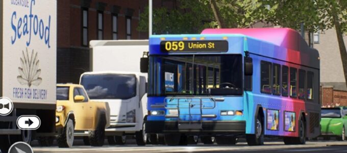 Hra Bus Simulator PRO na mobil