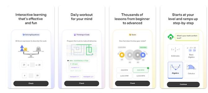 Aplikace na mobil Brilliant