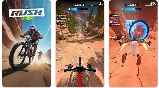 Hra na mobil RUSH: Xtreme