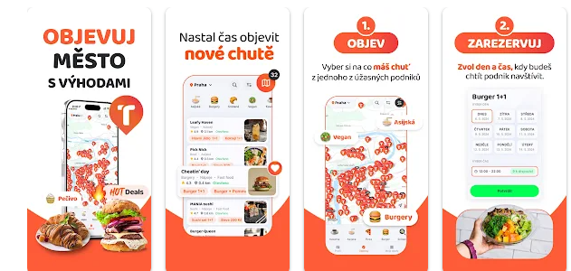 Aplikace TasteTown ušetří čas v hledání recenzí