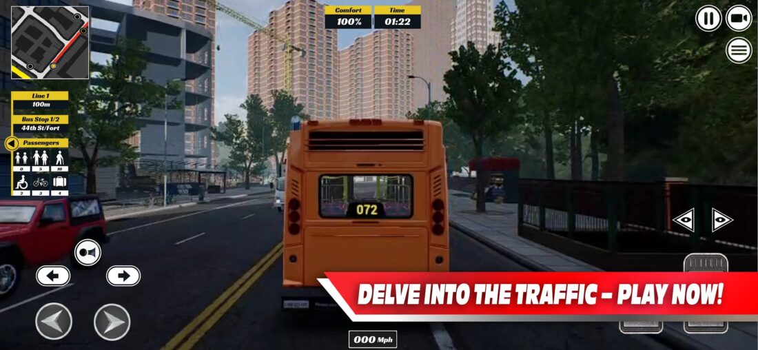 Hra Bus Simulator PRO na mobil