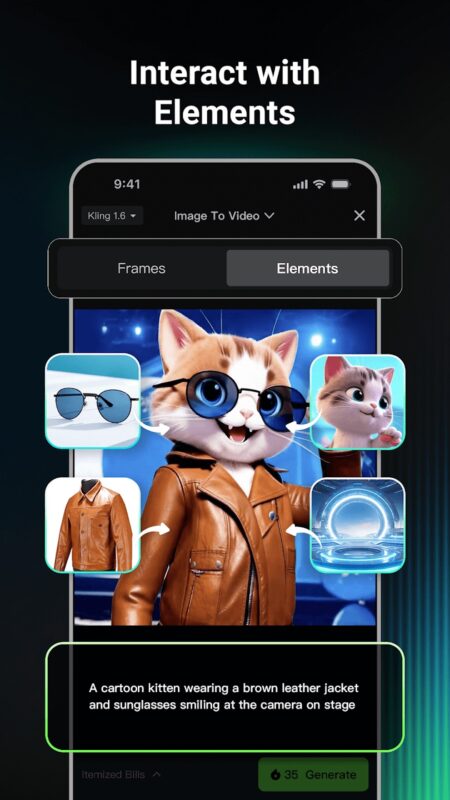 Aplikace Kling AI: AI Image&Video Maker