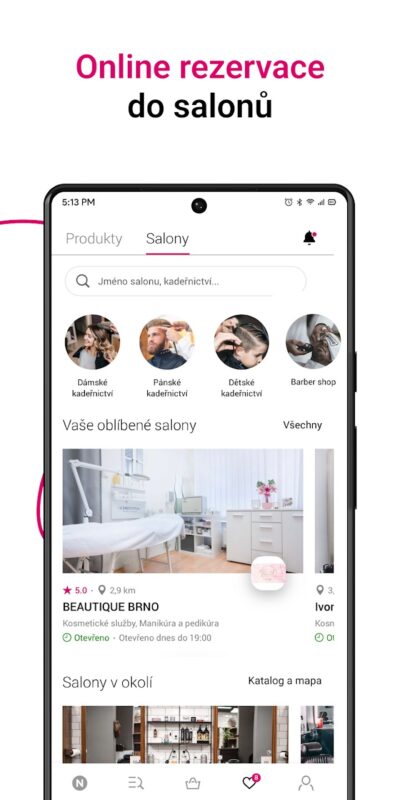 Mobilní aplikace Notino: parfémy a kosmetika