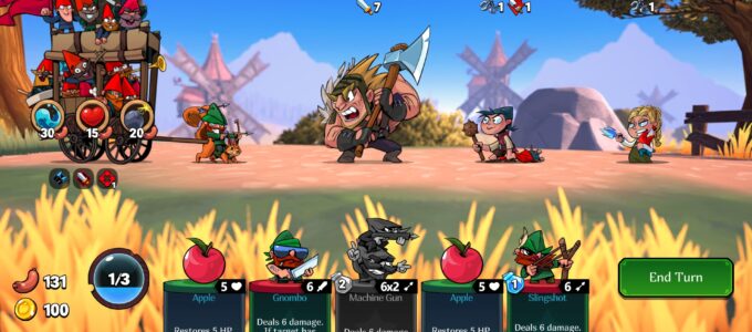 Hra na mobil Union of Gnomes