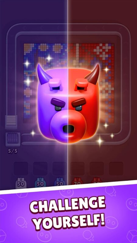 Hra na mobil Pixel Flow