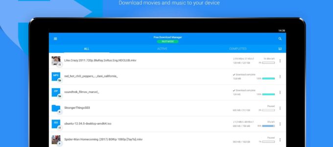 Aplikace Free Download Manager