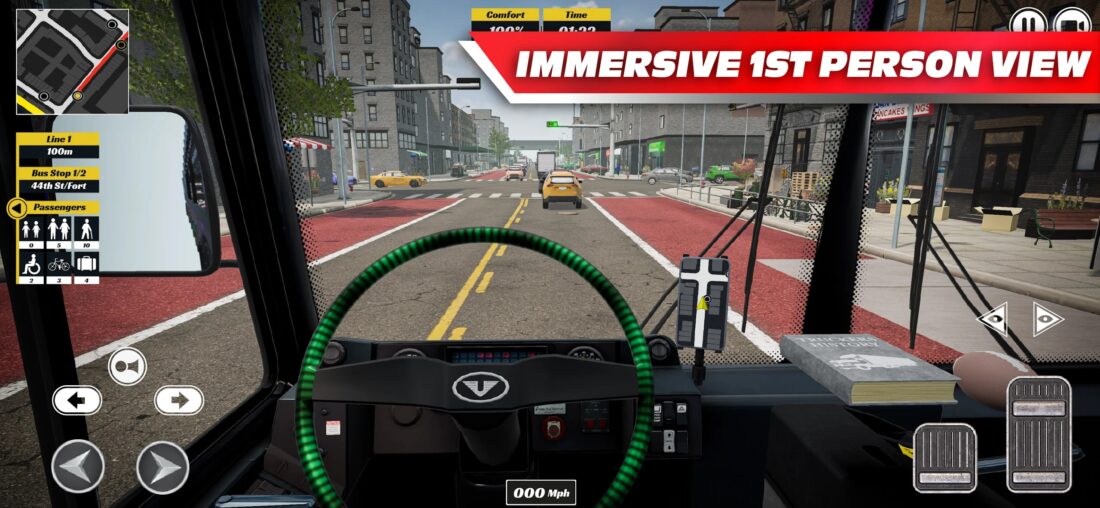 Hra na mobil BUS Simulator PRO Urban Rivals