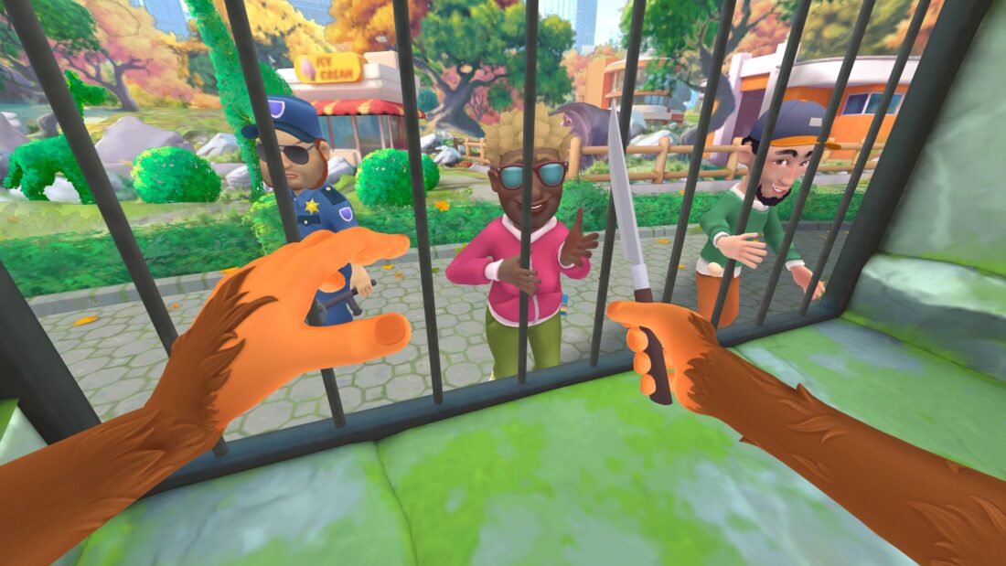 Hra na mobil s VR zážitkem I Am Monkey