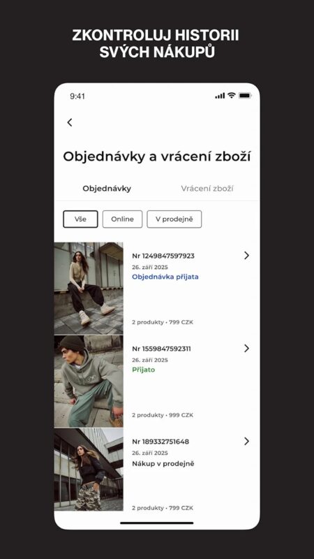 Aplikace na mobil House