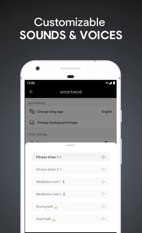 Aplikace SmartWOD Timer