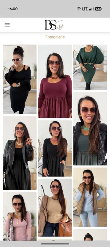 Aplikace na mobil B&S Styl