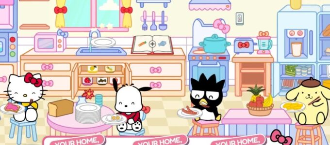 Hra na mobil Hello Kitty and Friends World