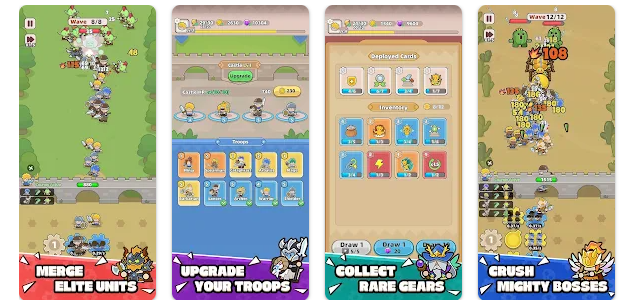 Hra na mobil Gear Defenders