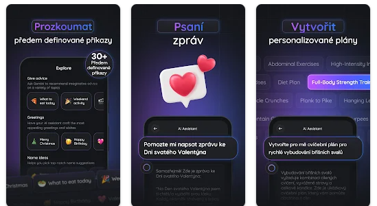 Aplikace na mobil Gemmy AI