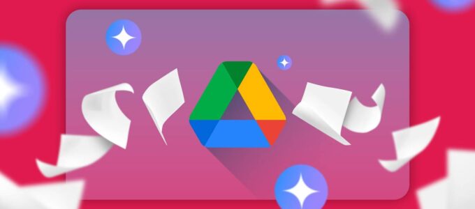 Google Drive se souhrny Gemini