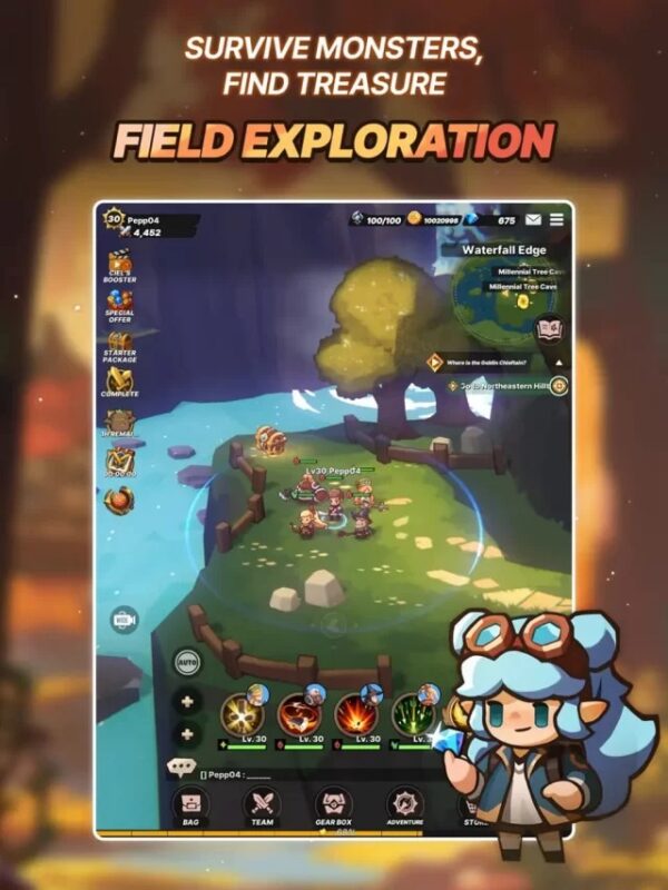 Mobilní hra Pepp Heroes: Relic Quest