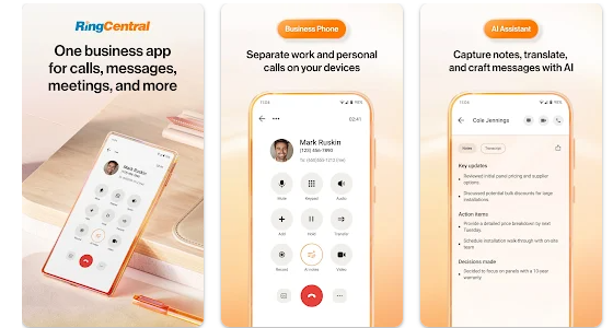Aplikace RingCentral