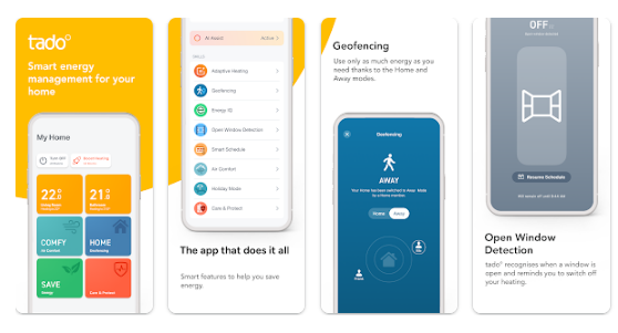 Aplikace na mobil tado