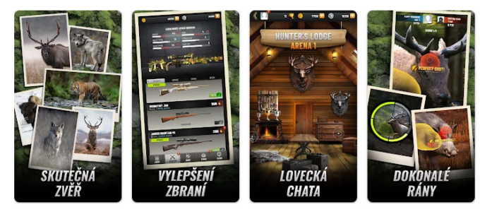 Mobilní hra Trophy Hunter