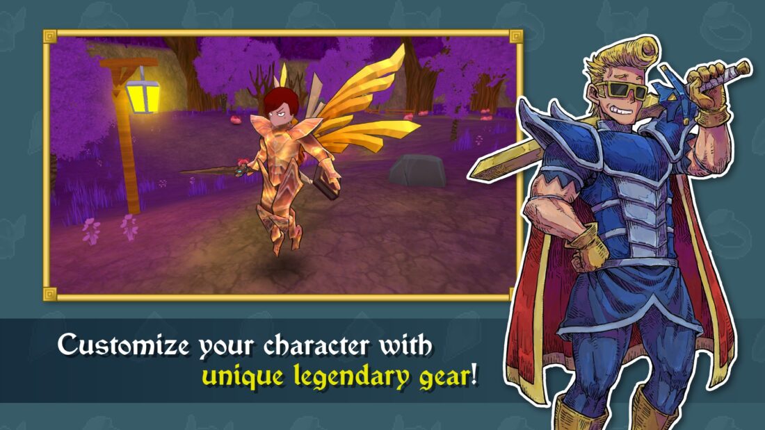 Hra na mobil Eterspire