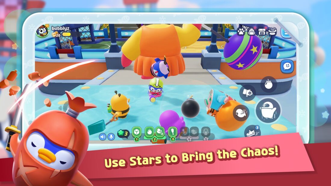 Mobilní hra Party Pop Bubblyz
