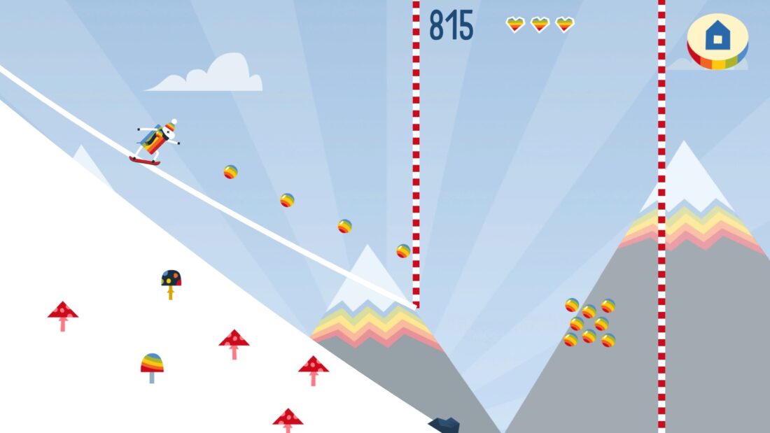 Hra na mobil Na peřině!