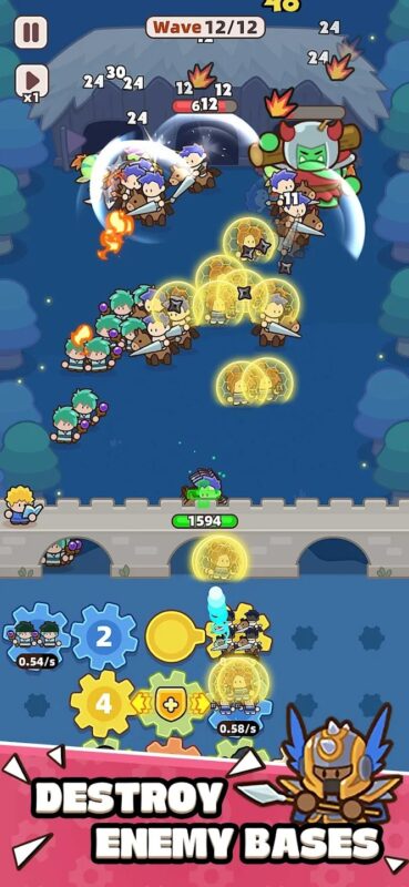 Hra na mobil Gear Defenders