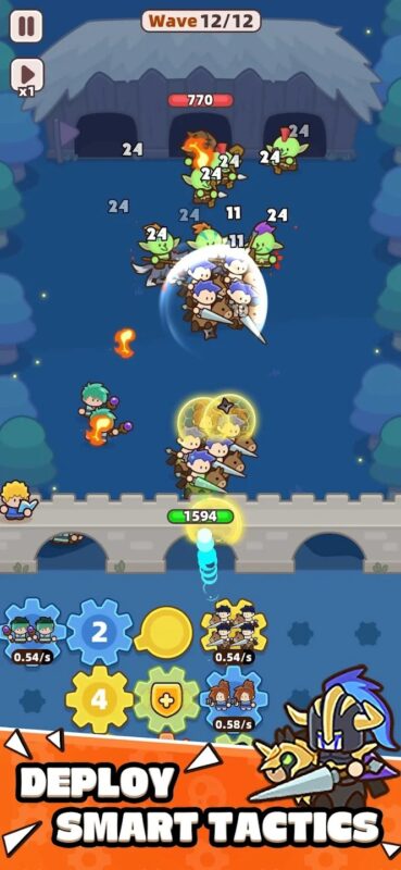 Hra na mobil Gear Defenders