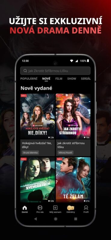 Aplikace na mobil ReelShort