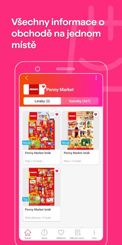 Aplikace Akční leták CZ