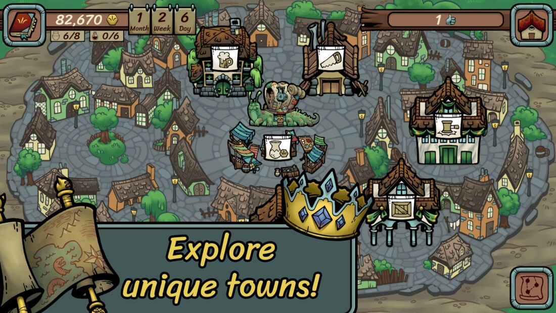 Hra na mobil Dealers Life Legend