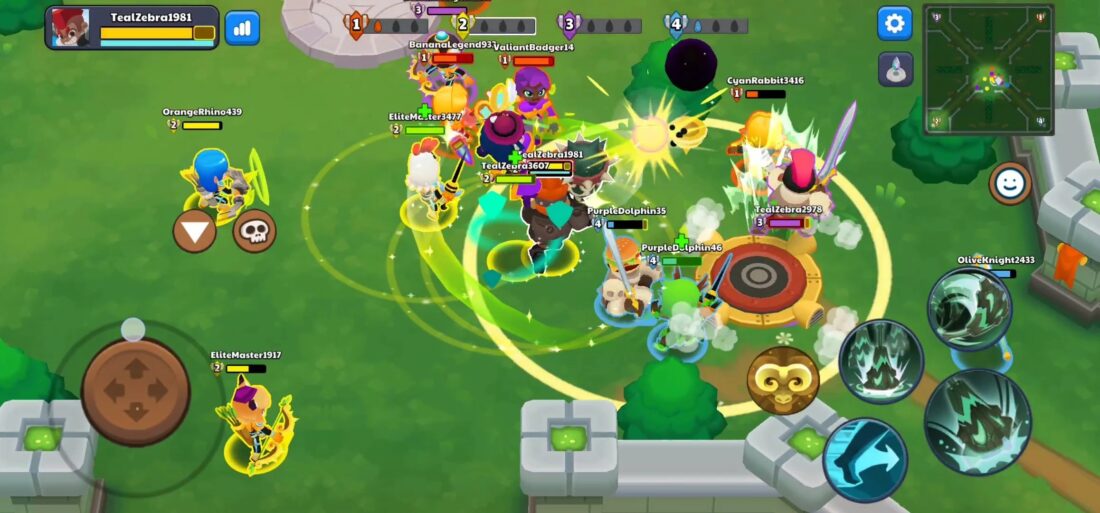 Hra na mobil Fightland