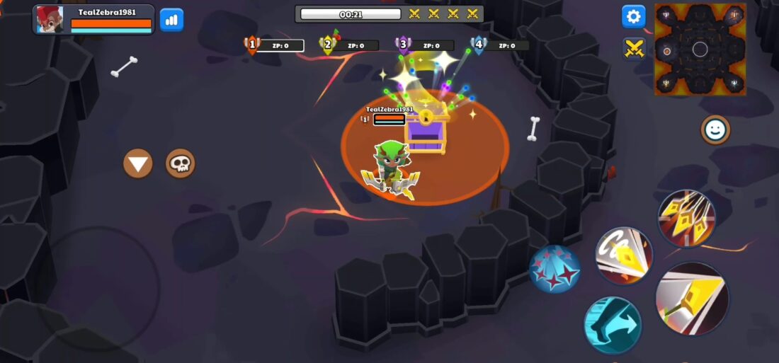 Hra na mobil Fightland