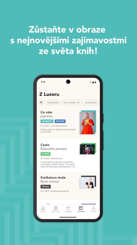 Aplikace na mobil Můj Luxor