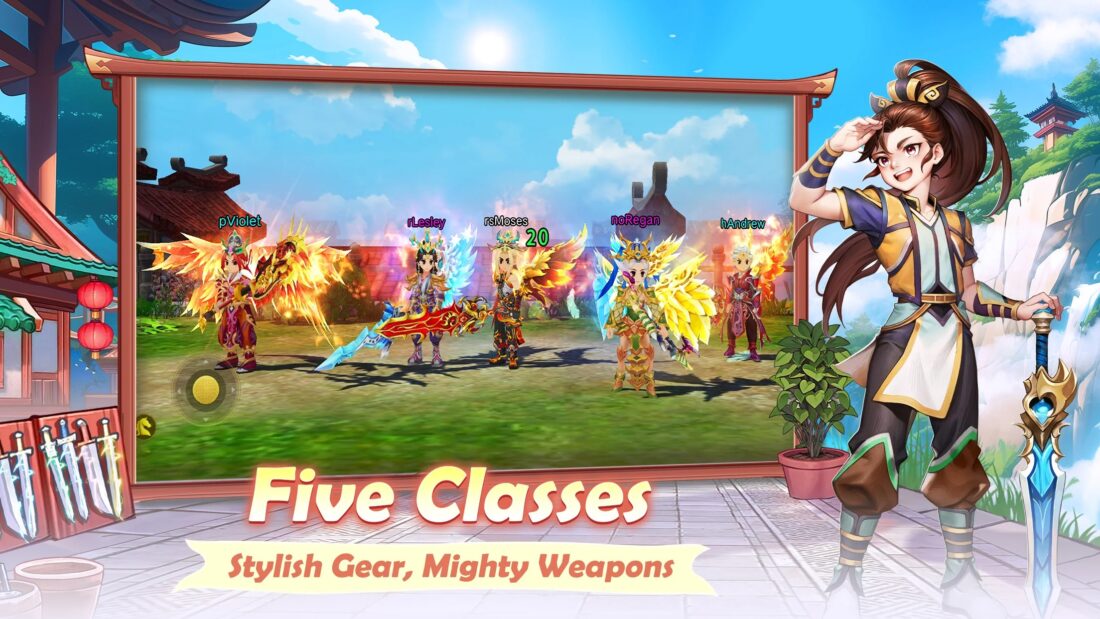 Hra na mobil Ruler of the Land