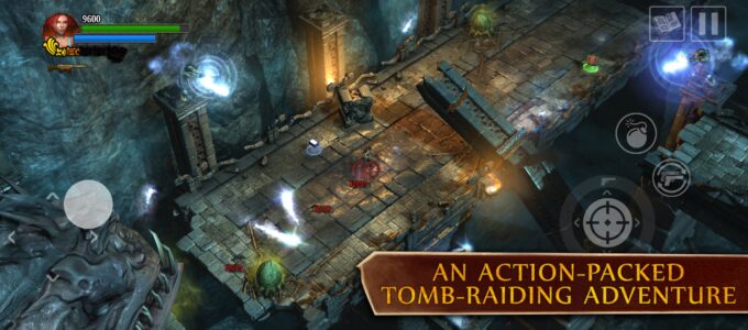 Lara Croft mobilní hra