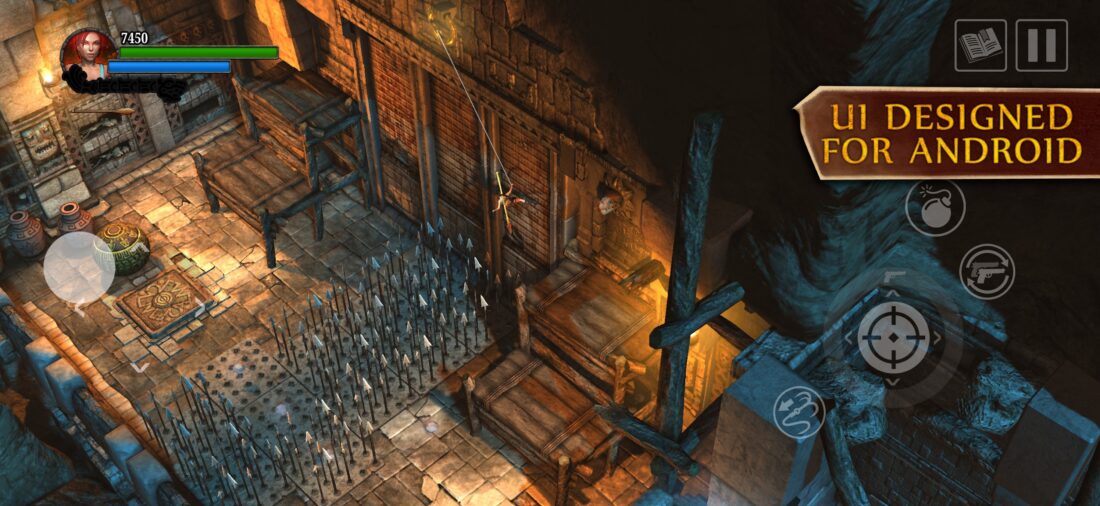 Hra na mobil Lara Croft: Guardian of Light