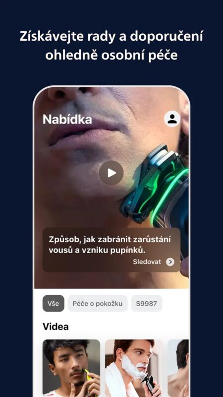 Aplikace GroomTribe Styling and Shaving