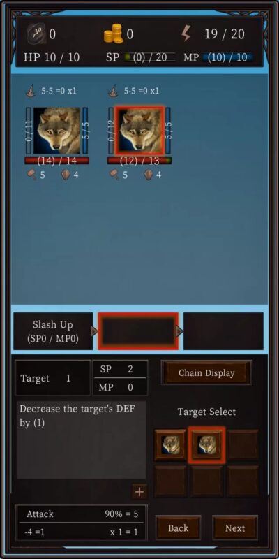 Hra na mobil Ax RPG II 