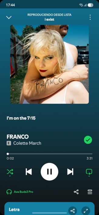 Spotify má funkci pro text písniček