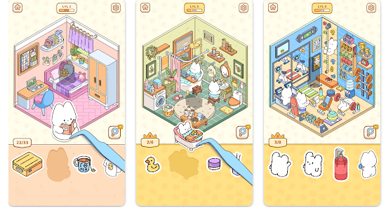 Hra na mobil My Sticker Room